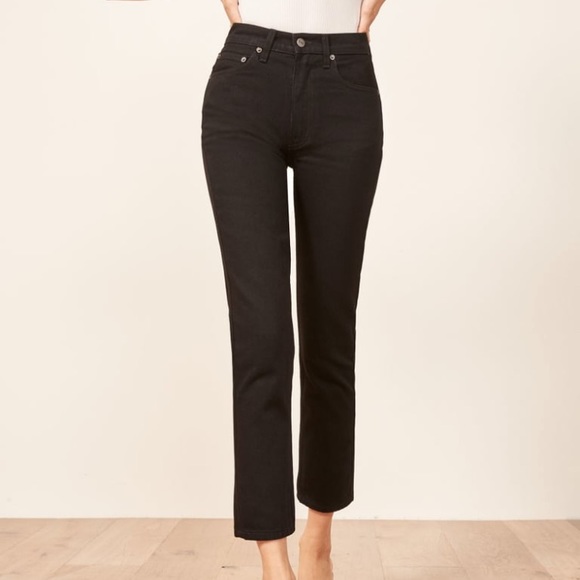Reformation Denim - Reformation Julia Crop high cigarette Jeans 27